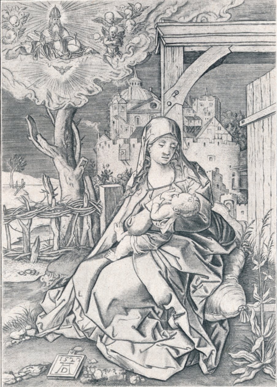 Die Jungfrau am Tor, 1522 1906 von Albrecht Dürer