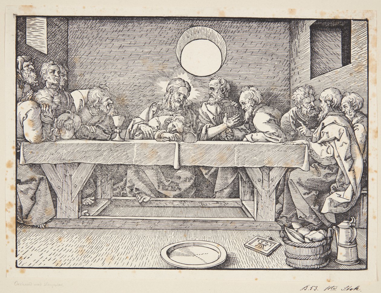 Das letzte Abendmahl von Albrecht Dürer