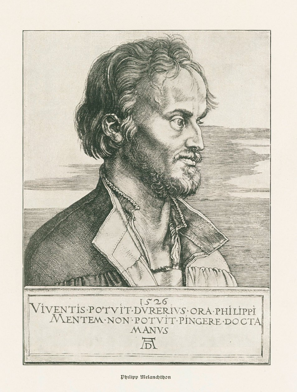 Philipp Melanchthon von Albrecht Dürer or Duerer