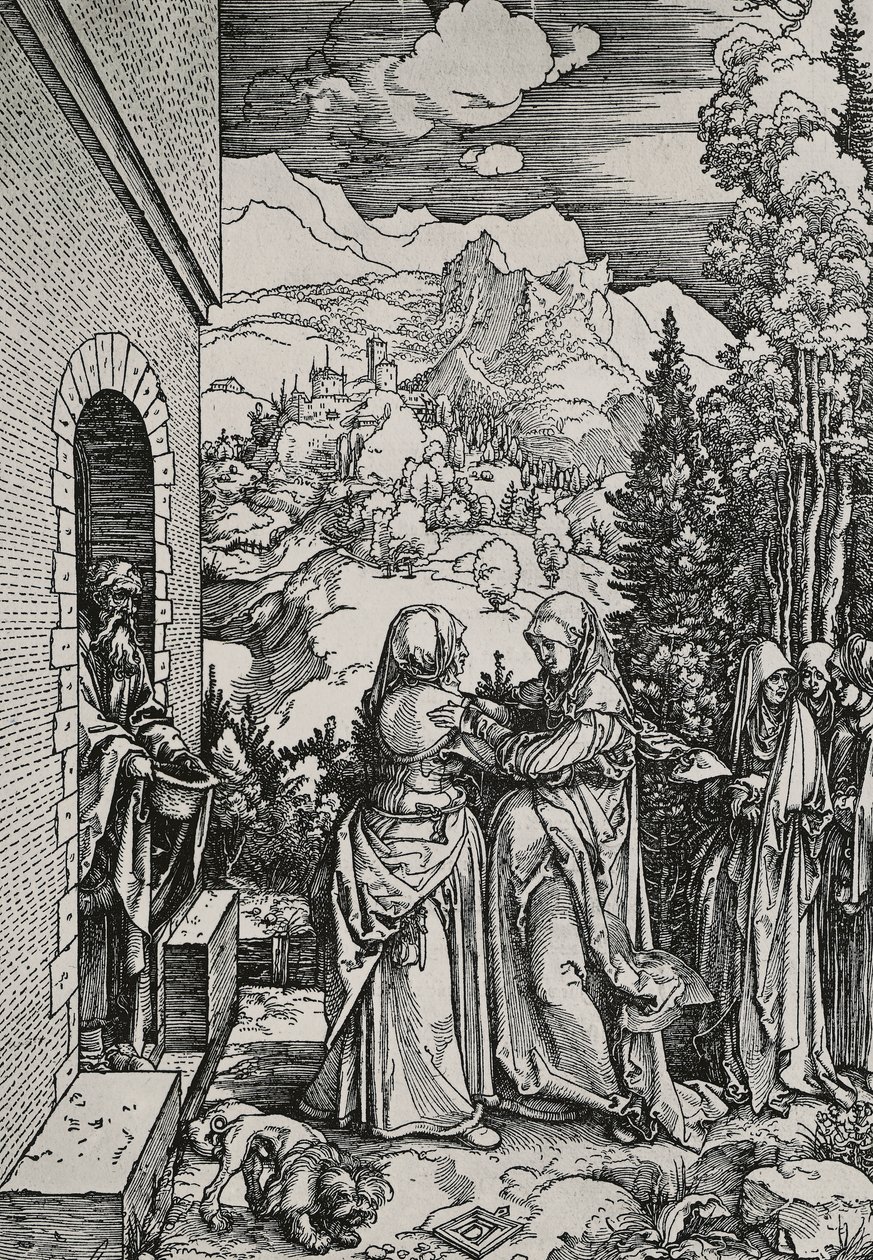 Die Heimsuchung von Albrecht Dürer
