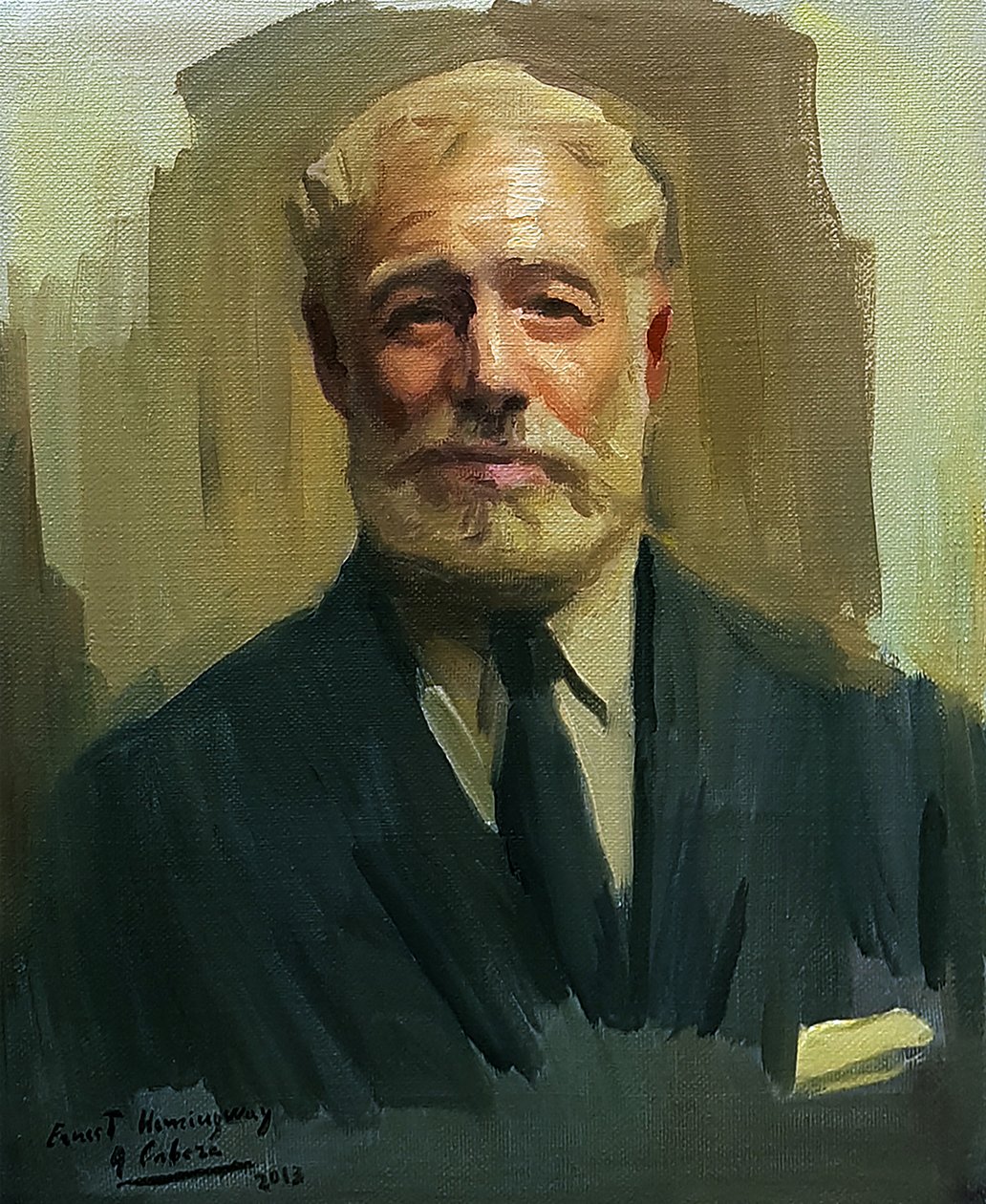 Ernest Hemingway von Alejandro Cabeza