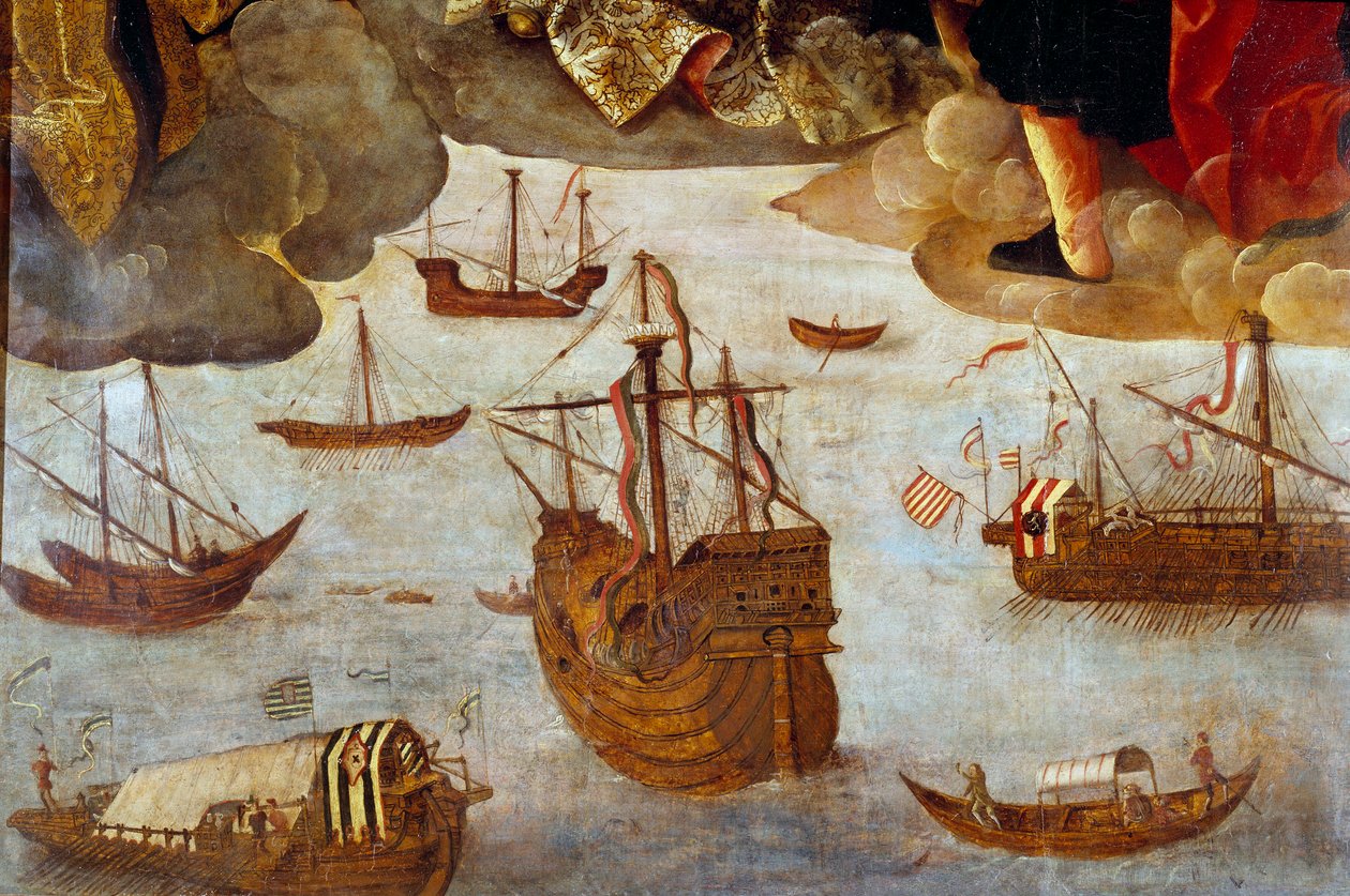 Spanische Karavelle von Alejo Fernandez