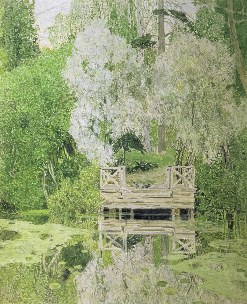 Silber-Weide, 1904 von Aleksandr Jakovlevic Golovin