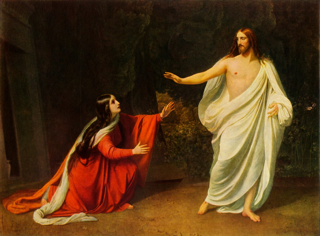 Christus erscheint Maria Magdalena von Aleksandr Ivanov