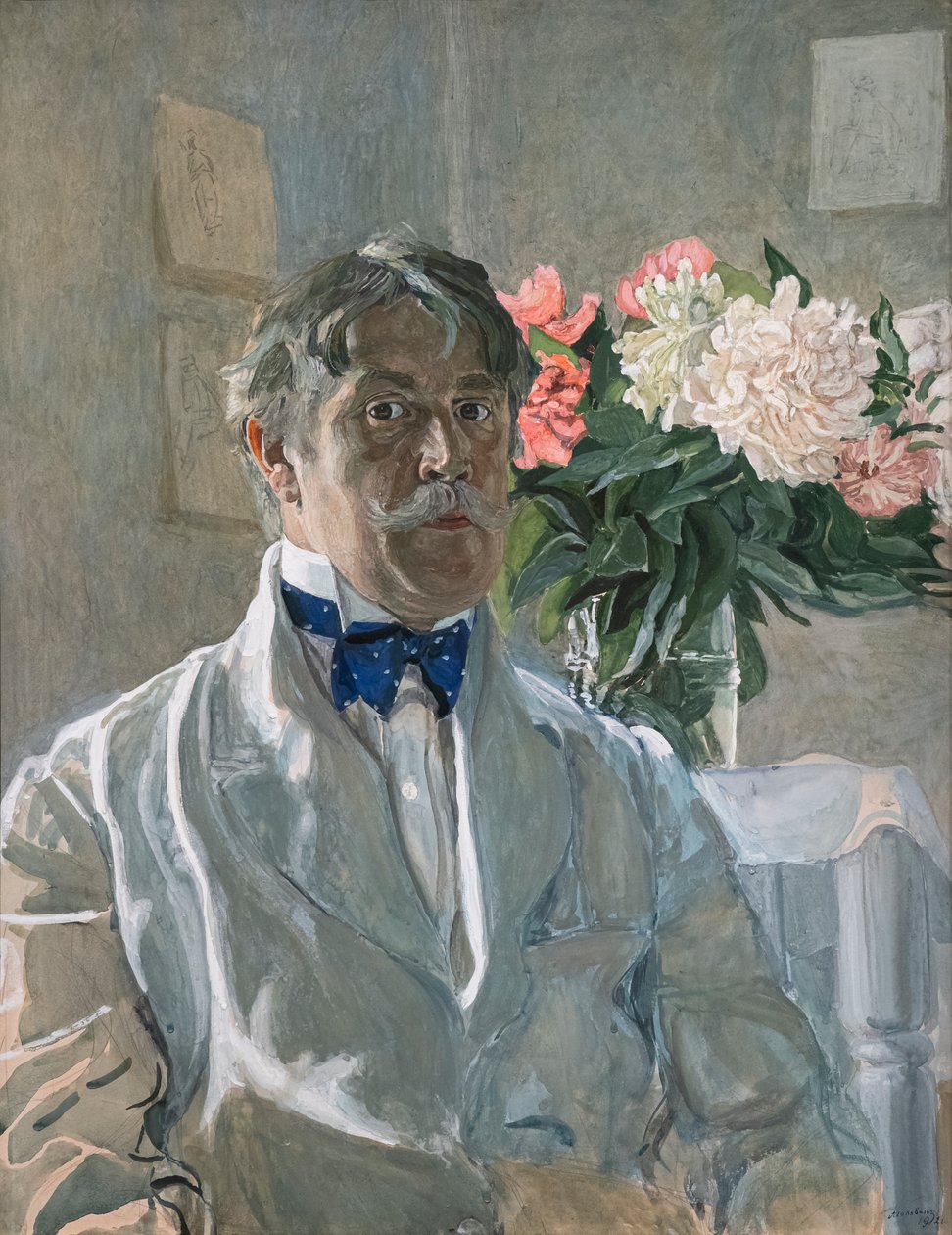 Selbstporträt von Aleksandr Jakovlevic Golovin