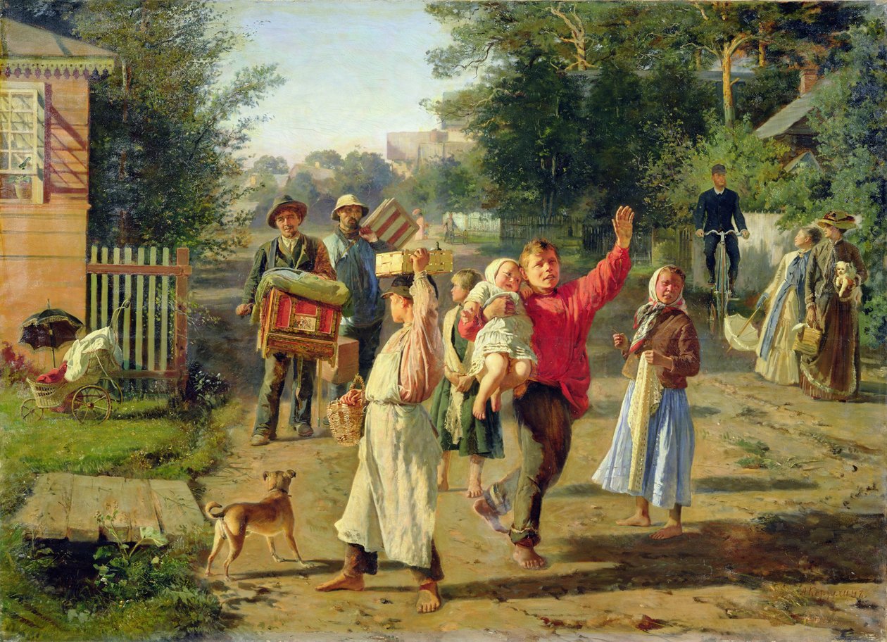 Petruschka kommt, 1888 von Aleksei Ivanovich Korzukhin