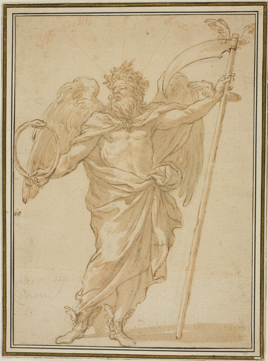 Vater Zeit von Alessandro Algardi