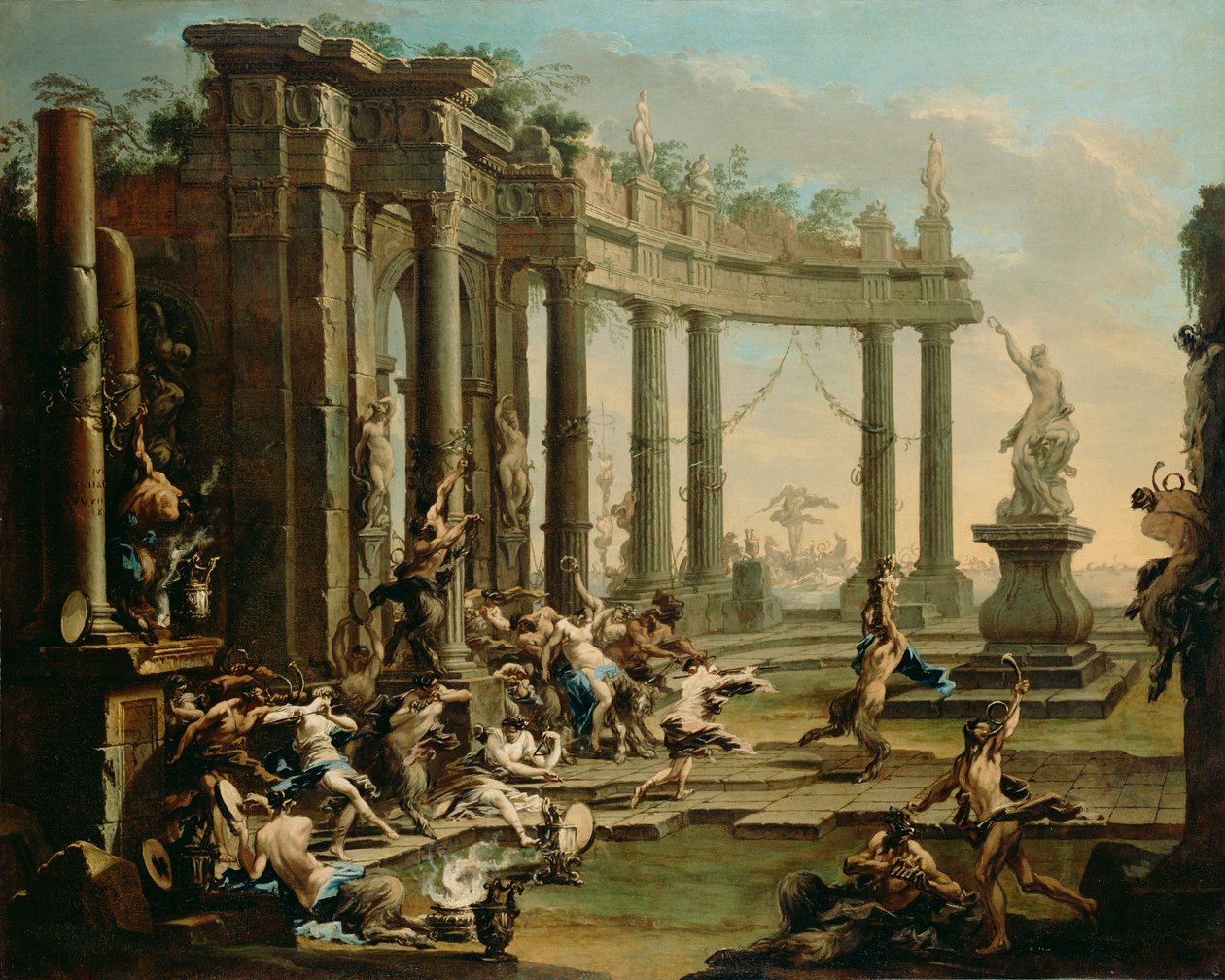 Bacchanal von Alessandro Magnasco