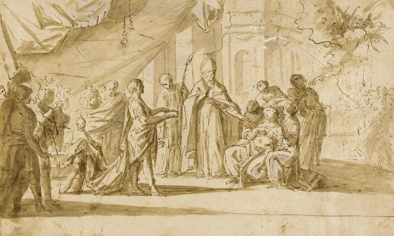 Zeichnung von Alessandro Tiarini