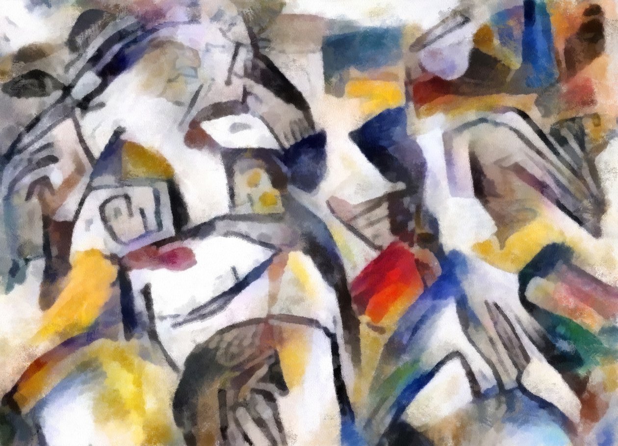 Häuser am Stadtrand, 2016 von Alex Caminker