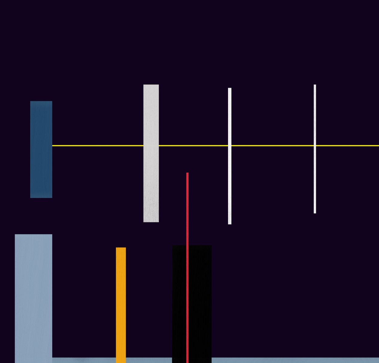 Die Stadt bei Nacht von Alex Caminker