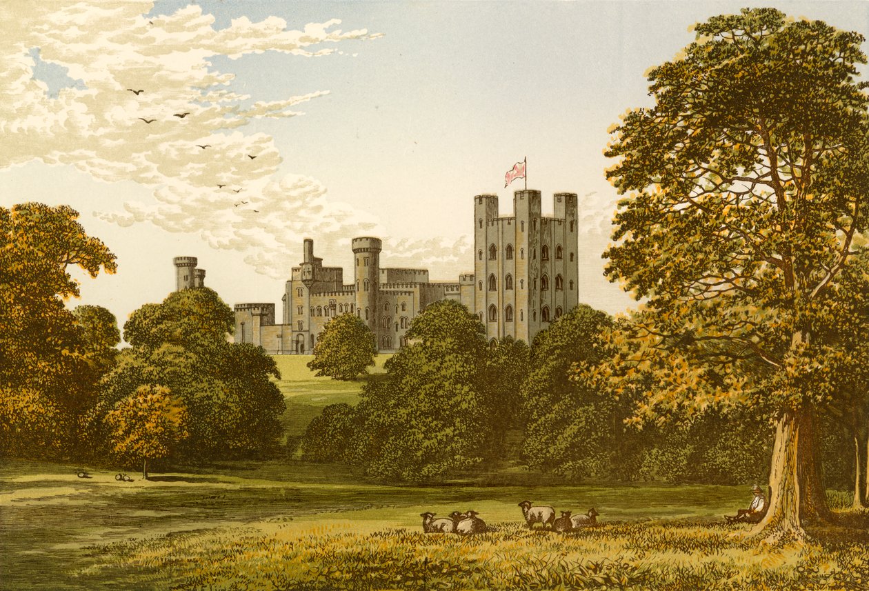 Penrhyn Castle von Alexander Francis Lydon