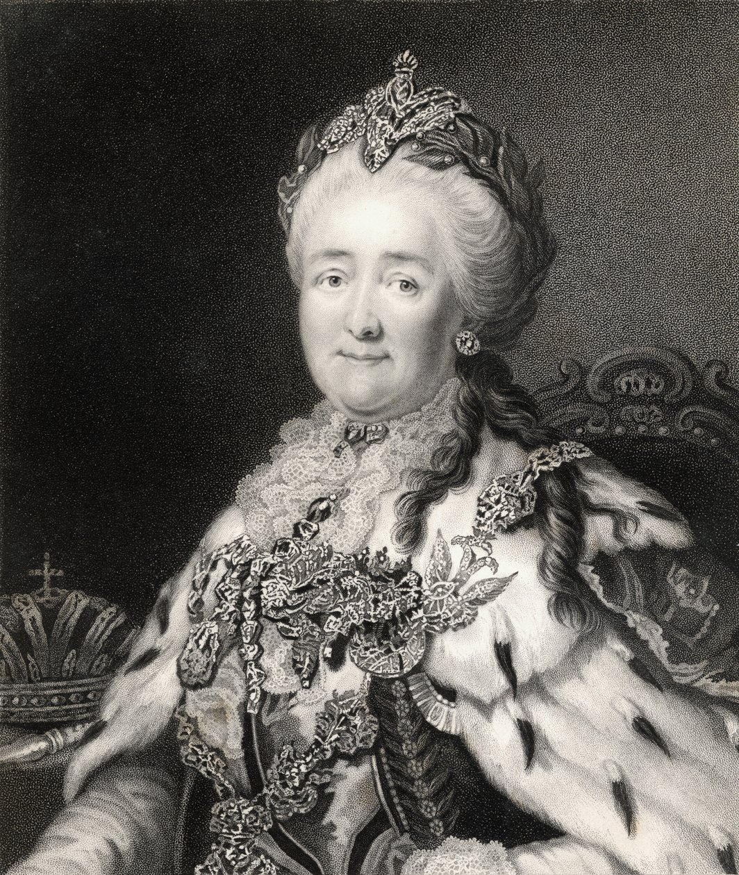 Katharina II. (1729-96) von Russland, aus 