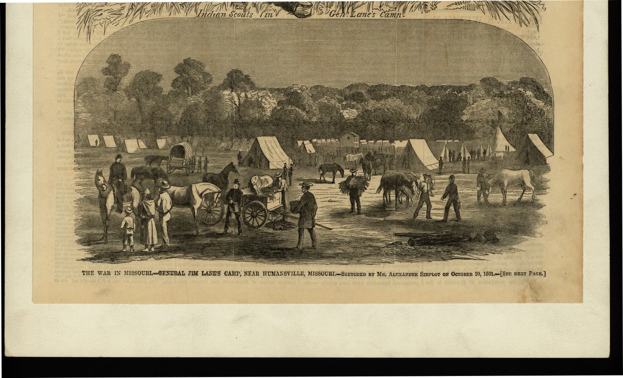 Der Krieg in Missouri - General Jim Lane von Alexander Simplot