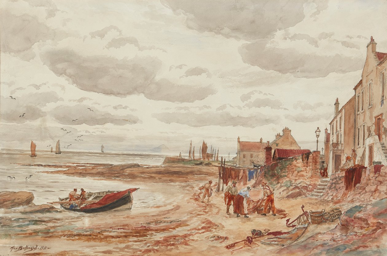 Nachmittag, Buckhaven von Alexander Ballingall