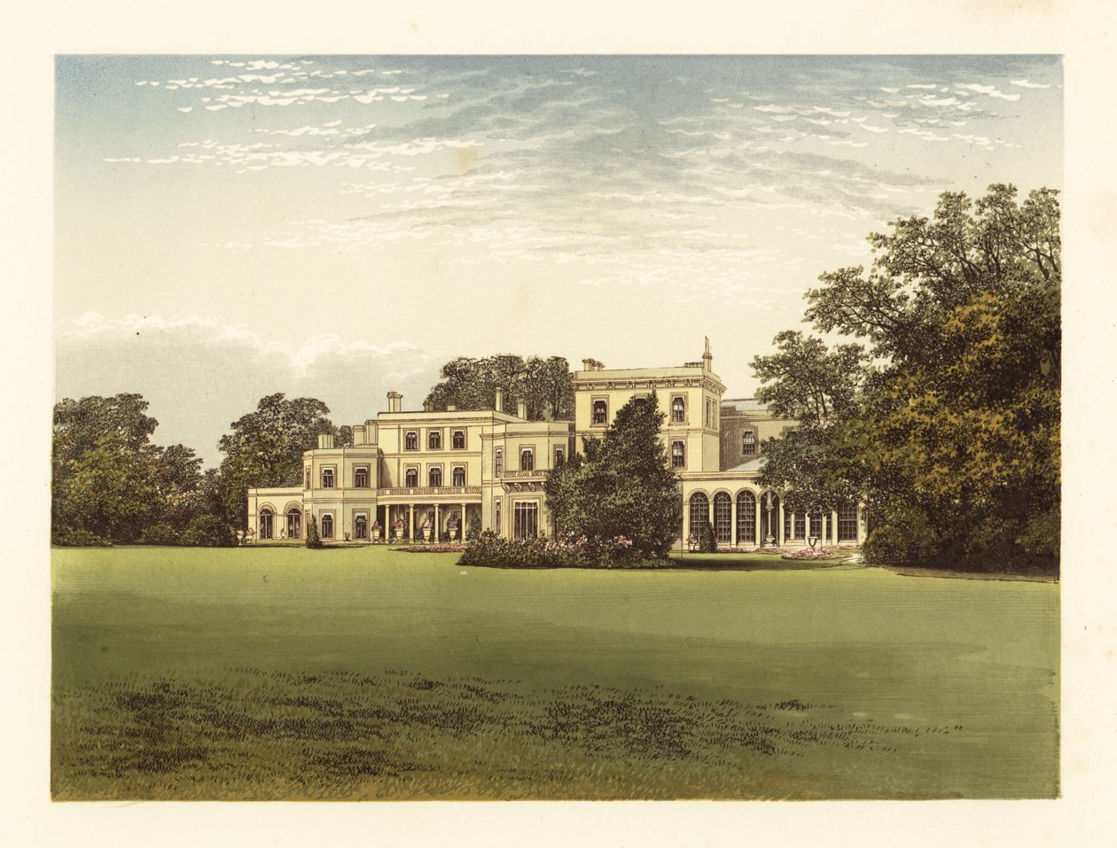 Danesfield House, Buckinghamshire, England von Alexander Francis (after) Lydon