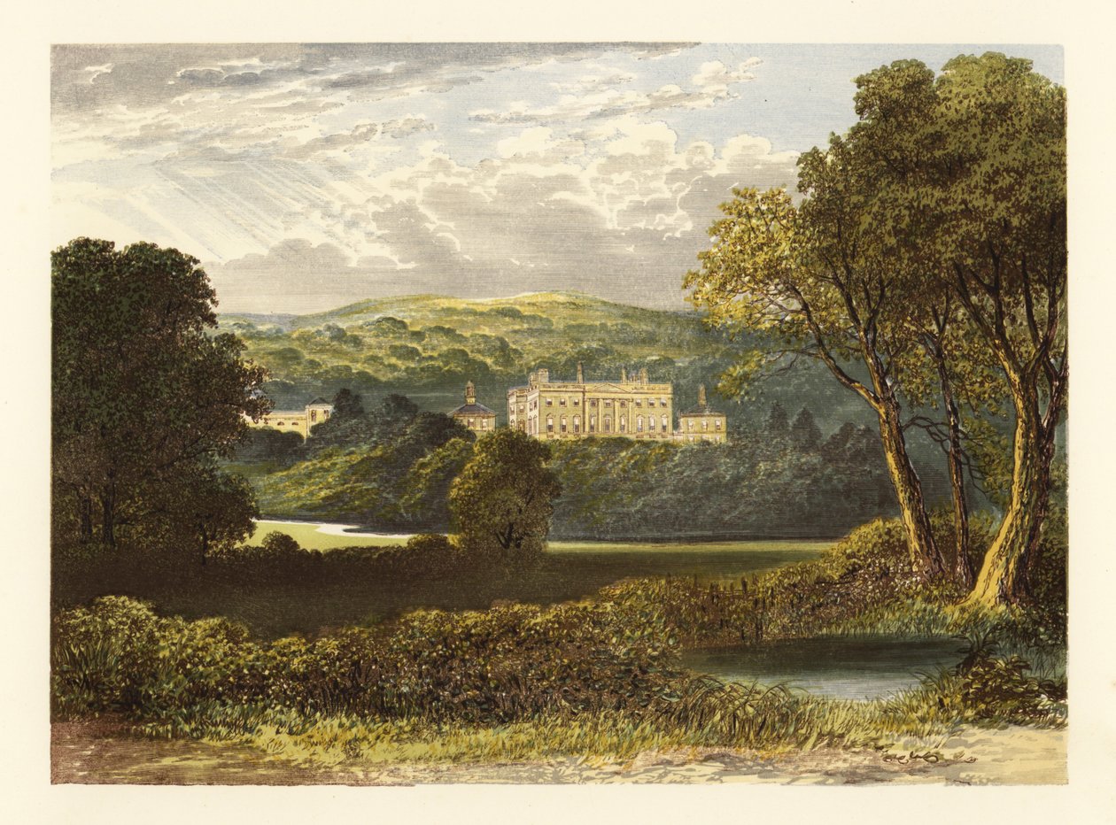 Denton Hall, Yorkshire, England von Alexander Francis (after) Lydon