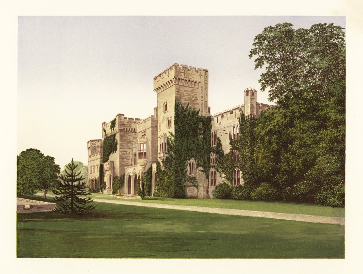 Downton Hall, Shropshire, England von Alexander Francis (after) Lydon