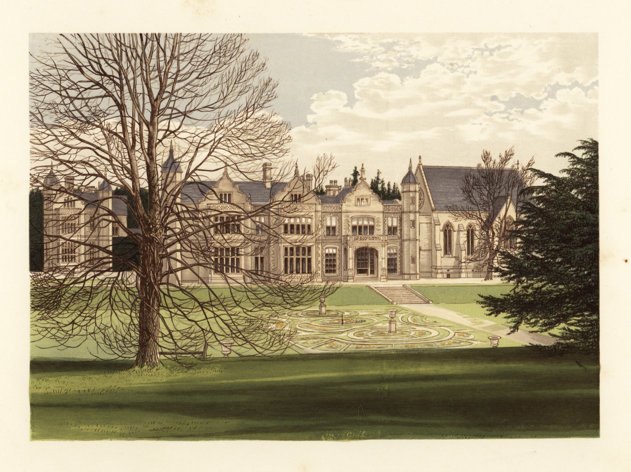 Exton House, Rutlandshire, England von Alexander Francis (after) Lydon