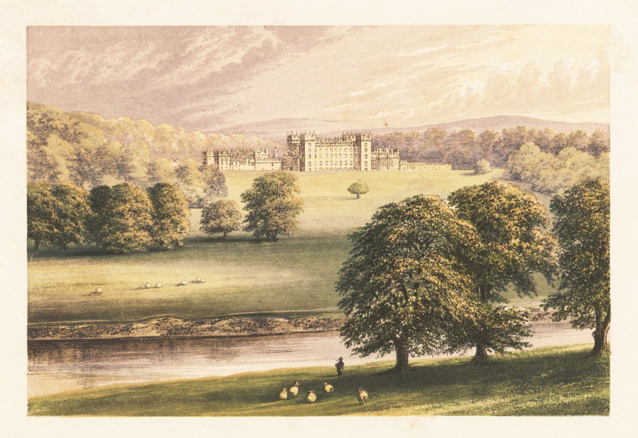 Floors Castle, Roxburghshire, Schottland von Alexander Francis (after) Lydon