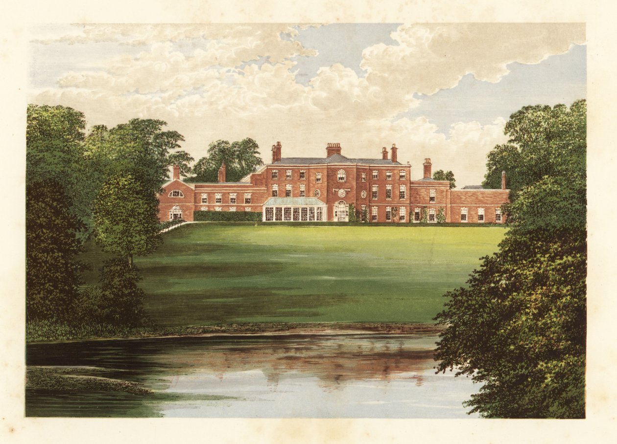 Lawton Hall, Cheshire, England von Alexander Francis (after) Lydon