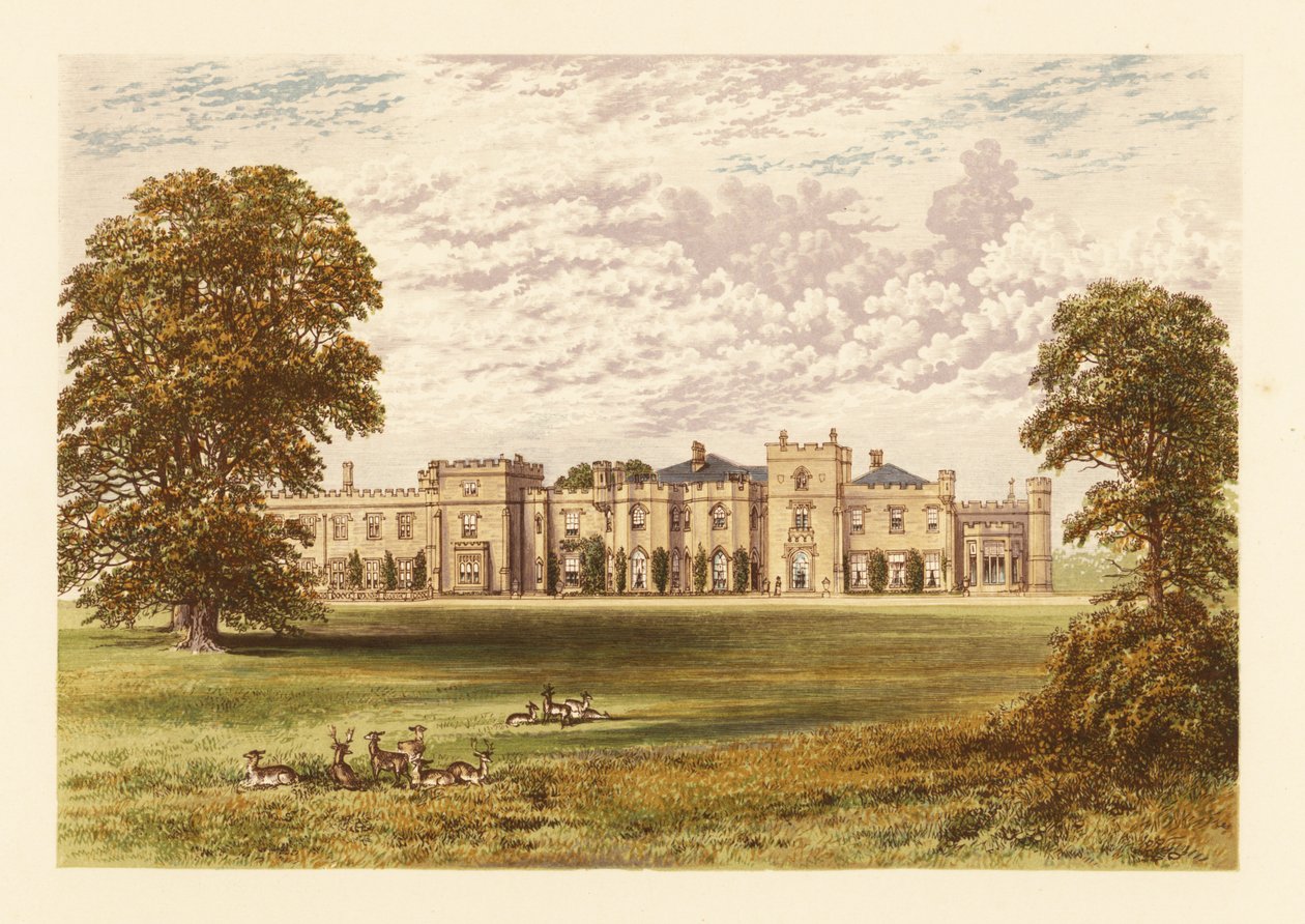 Panshanger Park, Hertfordshire, England von Alexander Francis (after) Lydon