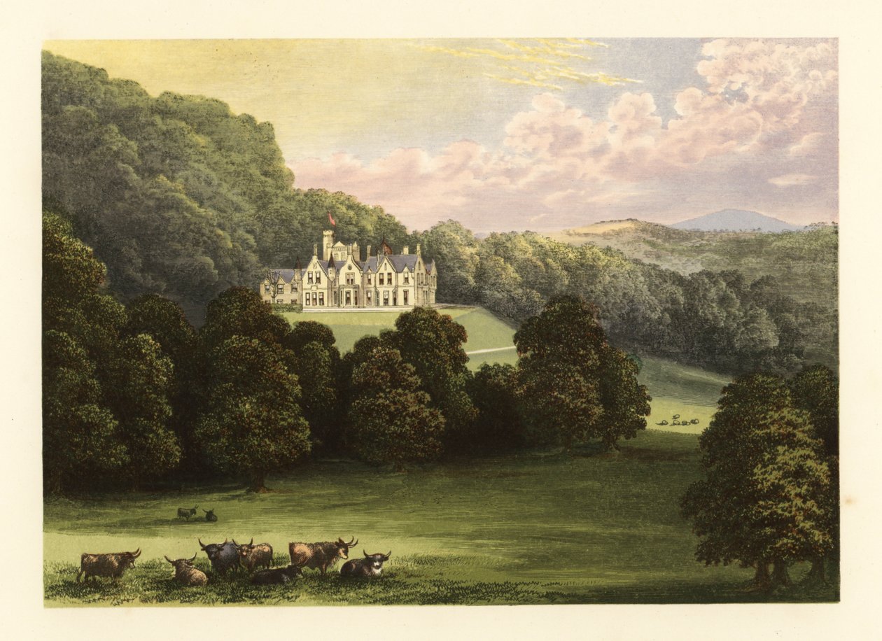Philiphaugh, Selkirkshire, Schottland von Alexander Francis (after) Lydon