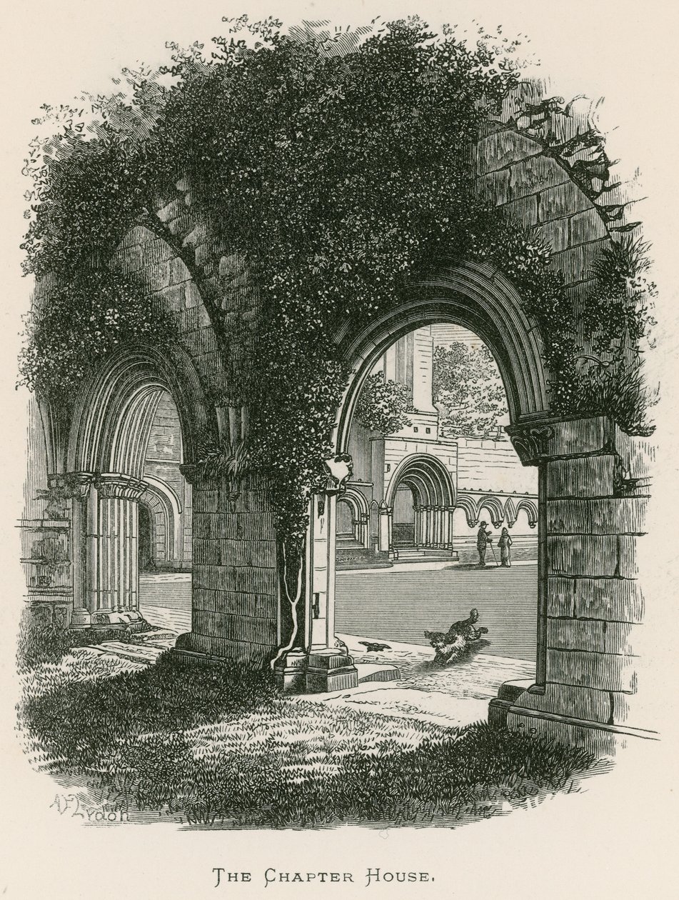 Fountains Abbey, das Kapitelhaus von Alexander Francis Lydon