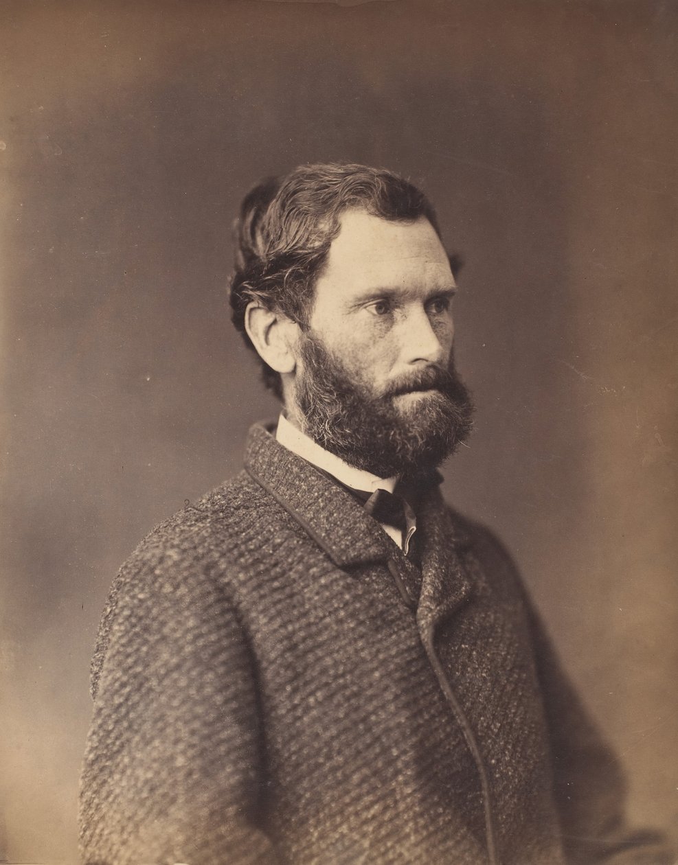 [Bärtiger Mann in Tweedjacke] von Alexander Gardner.