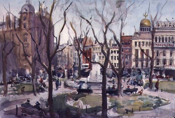 Leicester Square von Alexander Joshua Caleb Bryce