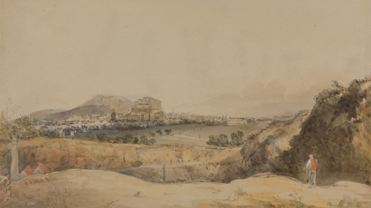 Eine Ansicht von Edinburgh von Alexander Nasmyth