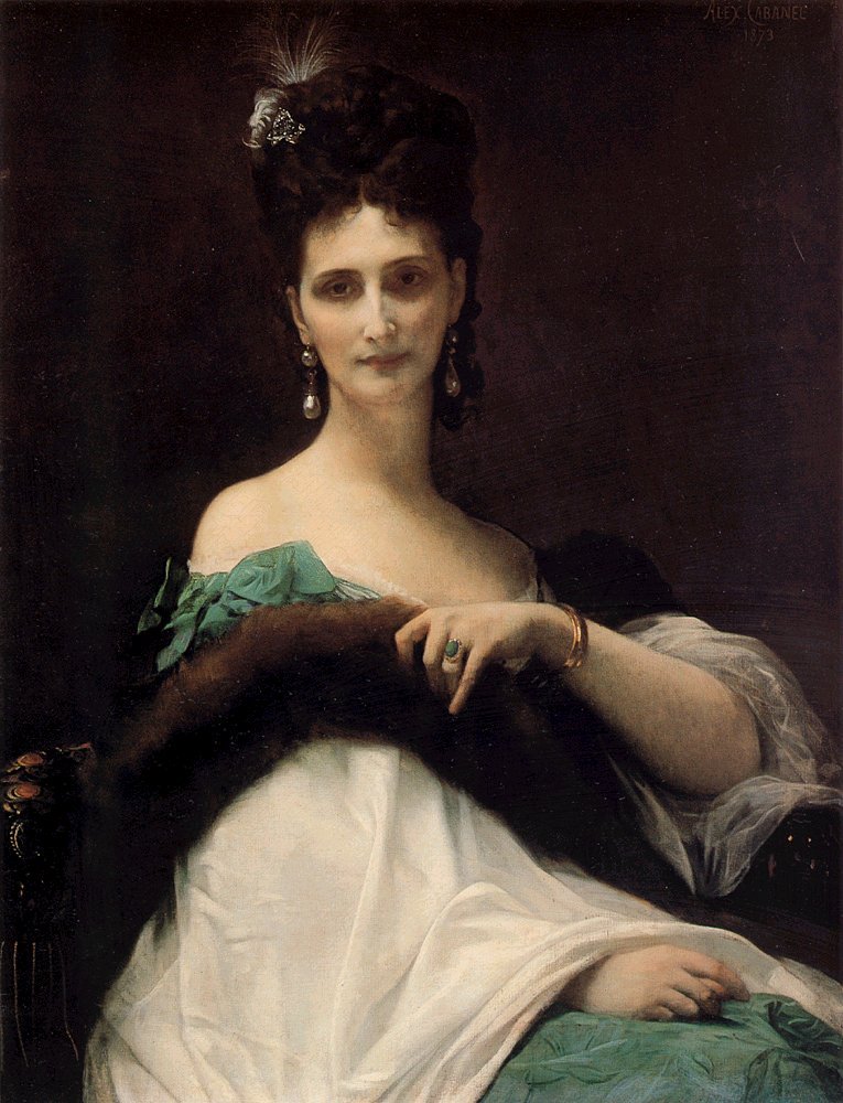 La Comtesse De Keller von Alexandre Cabanel