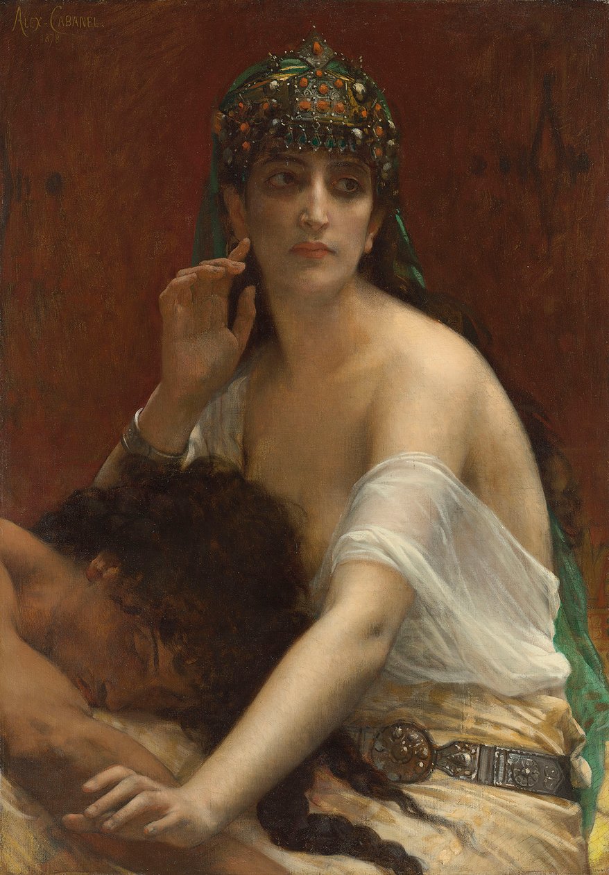 Samson und Delilah von Alexandre Cabanel