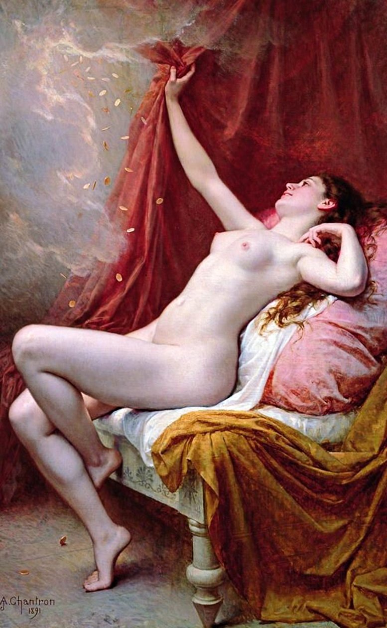 Danae von Alexandre Jacques Chantron