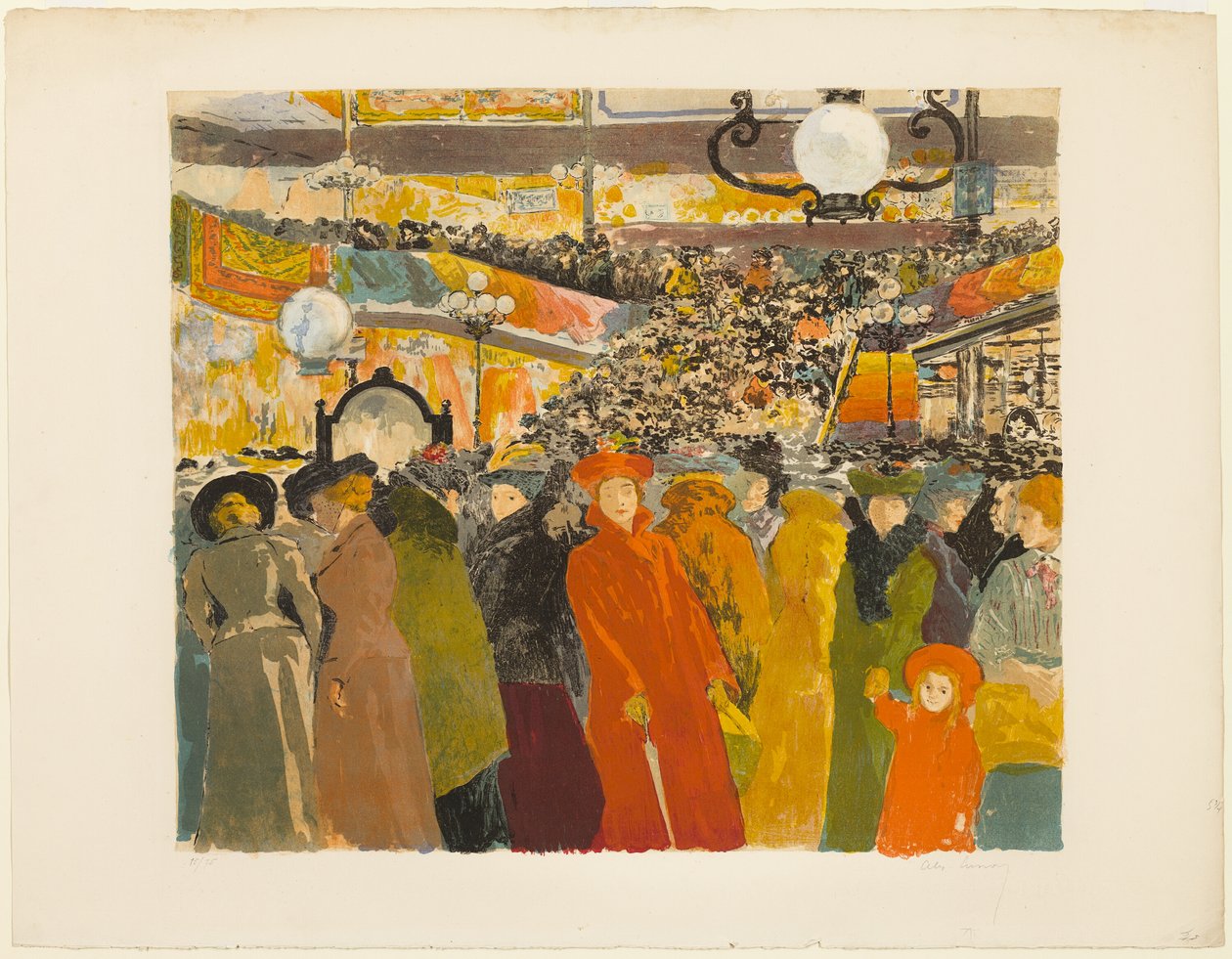 Das Modegeschäft von Alexandre Lunois