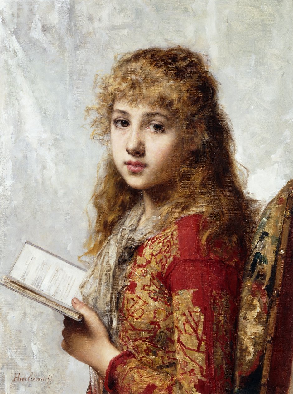 Kontemplation von Alexei Alexevich Harlamoff