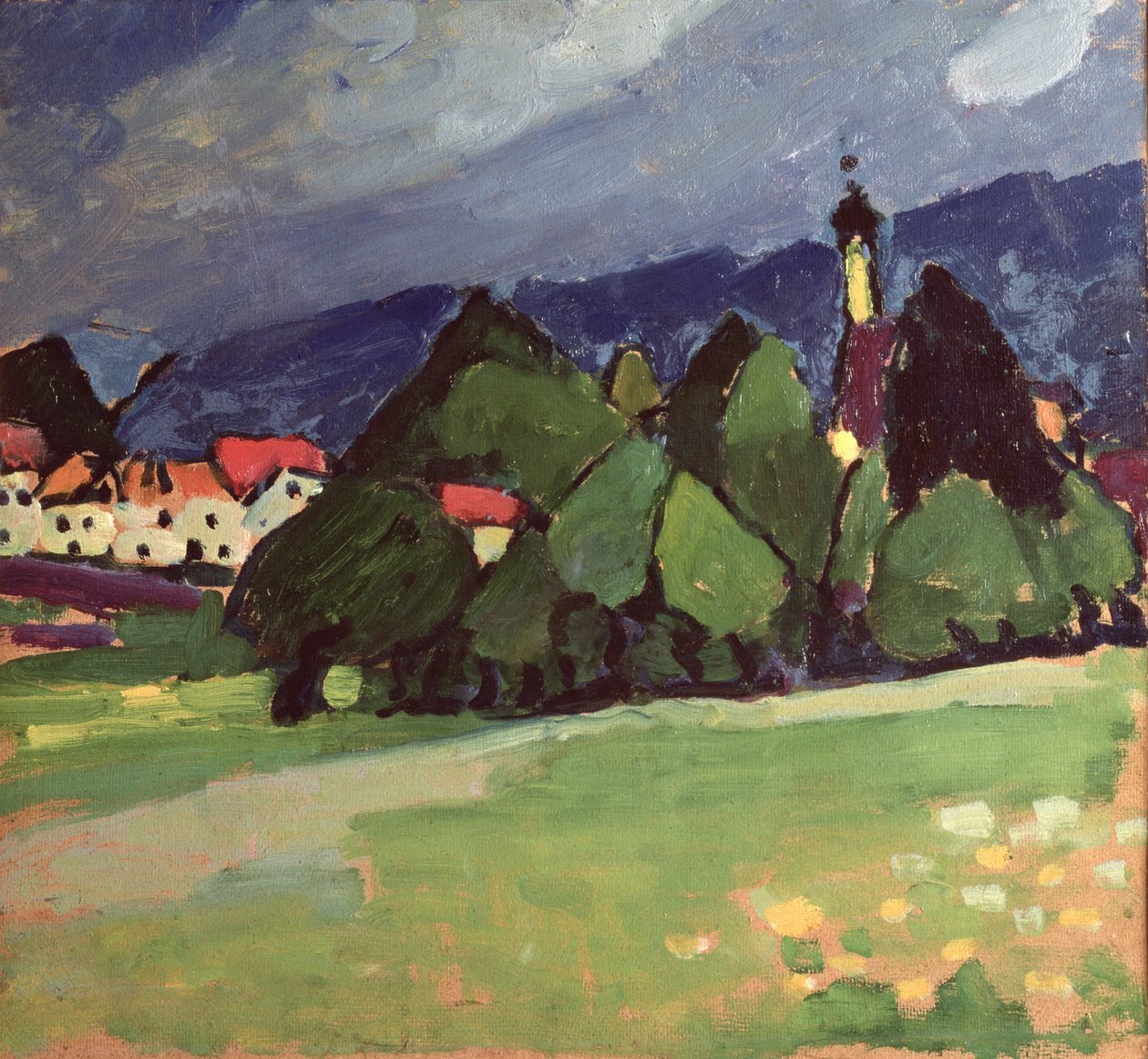 Landschaft, Murnau von Alexej von Jawlensky