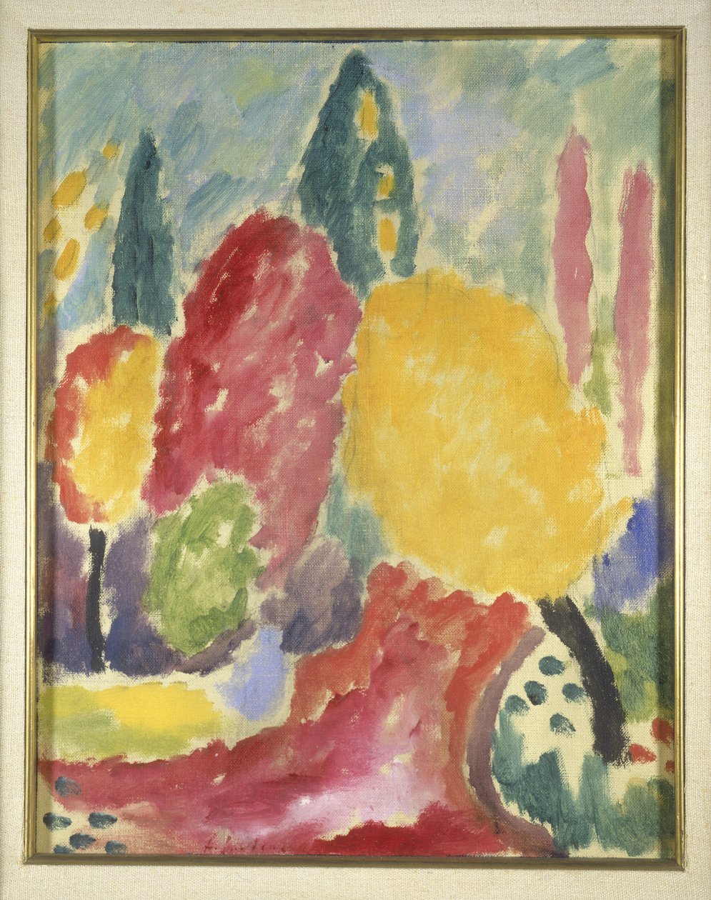 Große Variation: Herbst, 1915 von Alexej von Jawlensky
