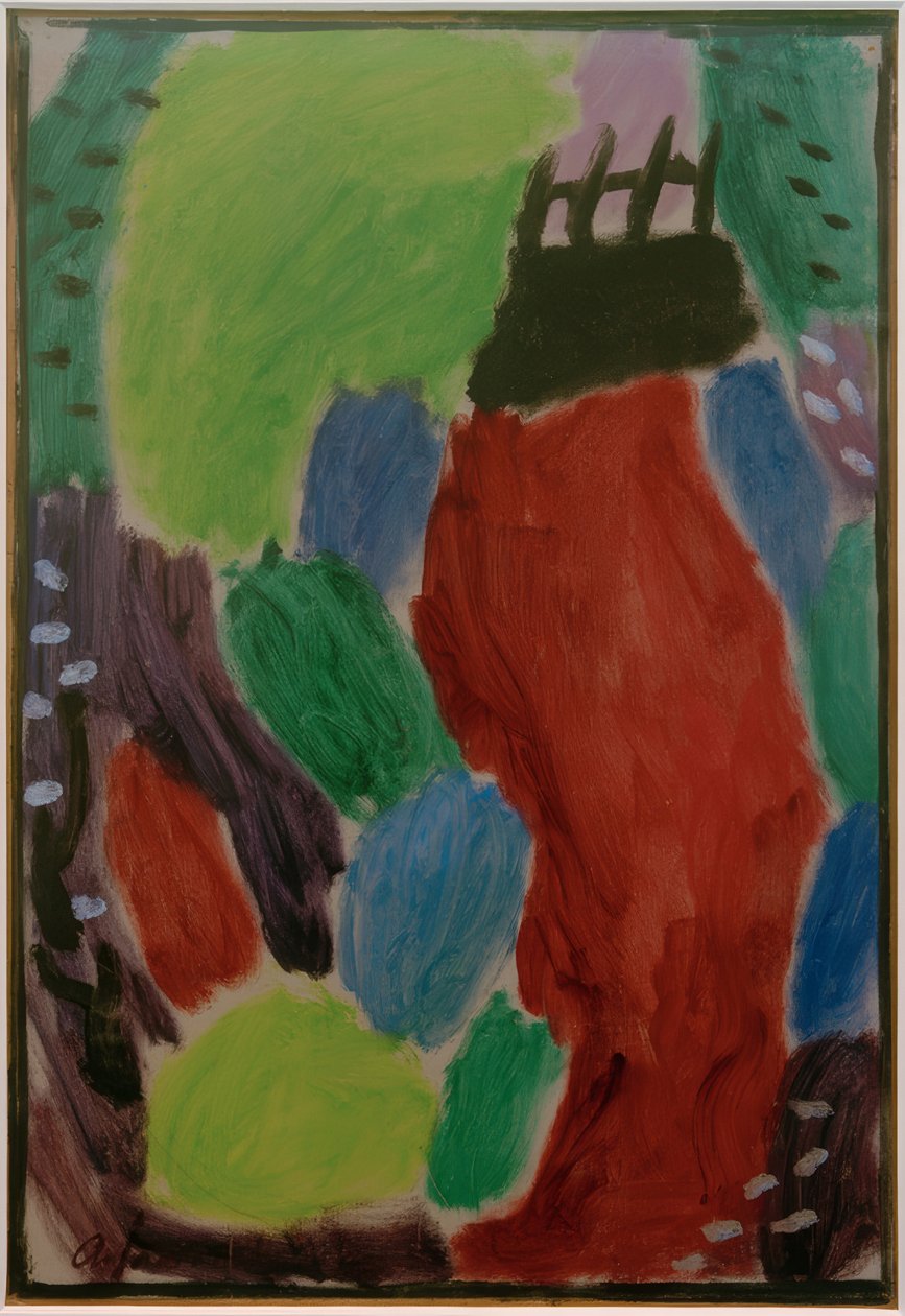 Große Variation: Großer Weg – Abend von Alexej von Jawlensky