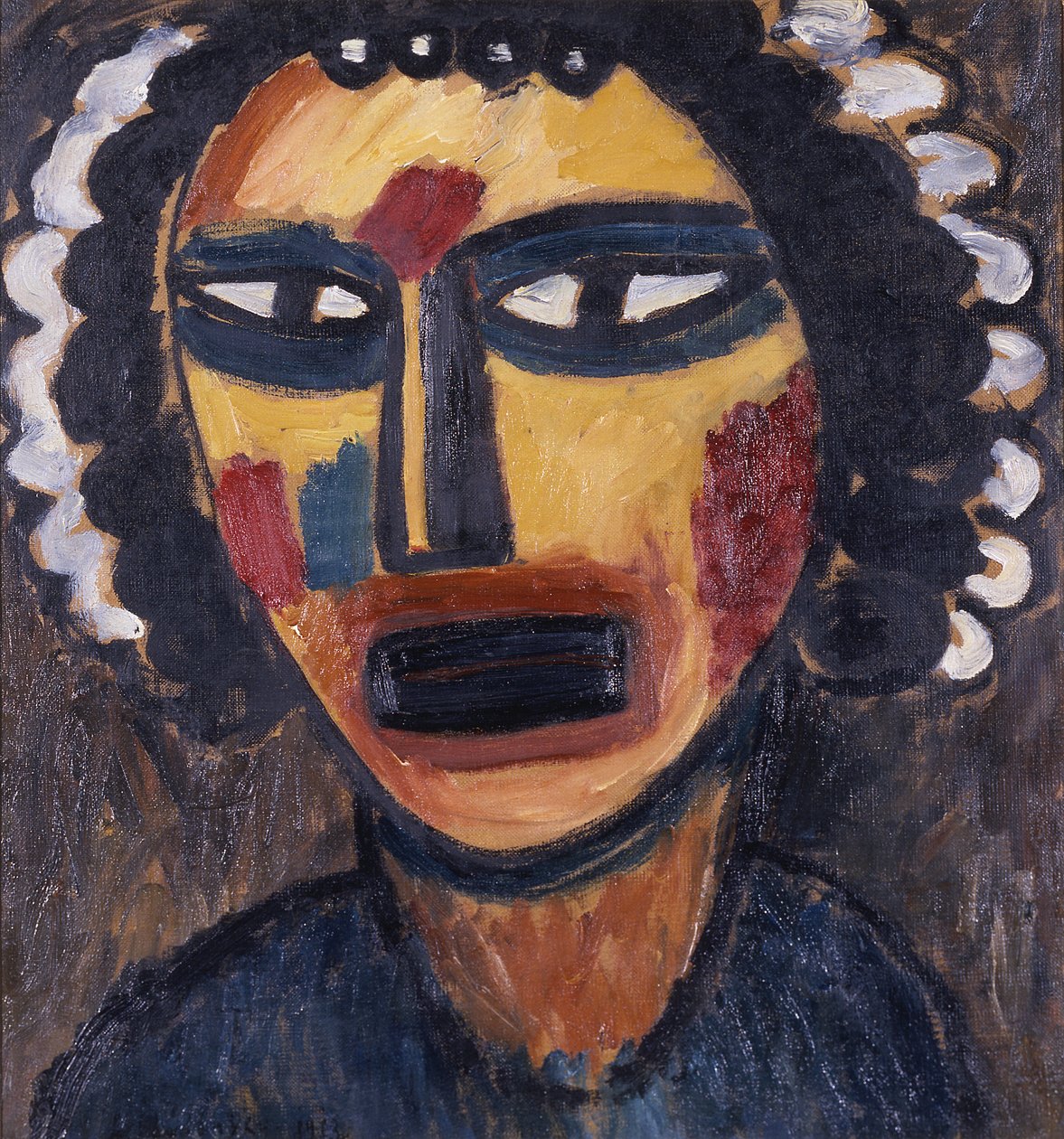 Prophet (Sibylle) von Alexej von Jawlensky