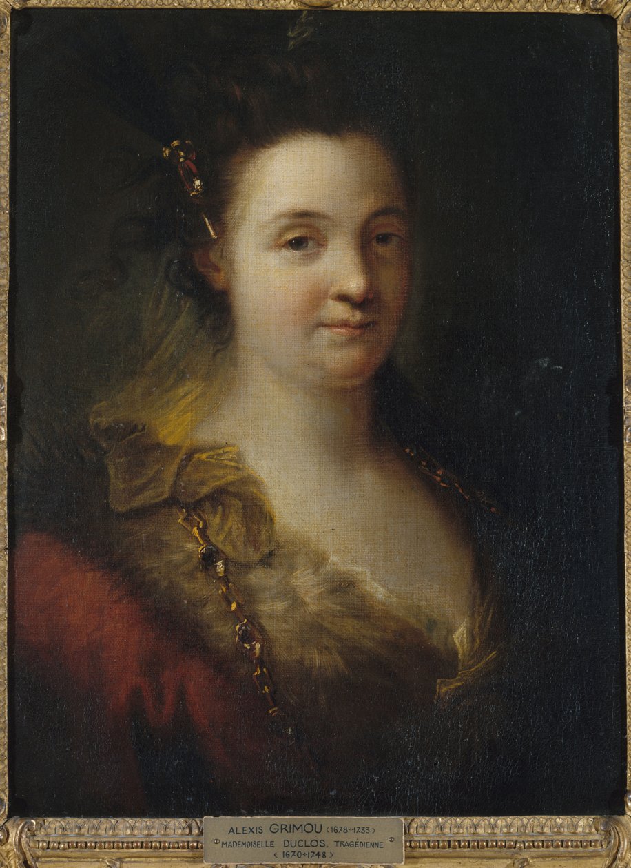 Mademoiselle Duclos, ca. 1700 von Alexis Grimoux