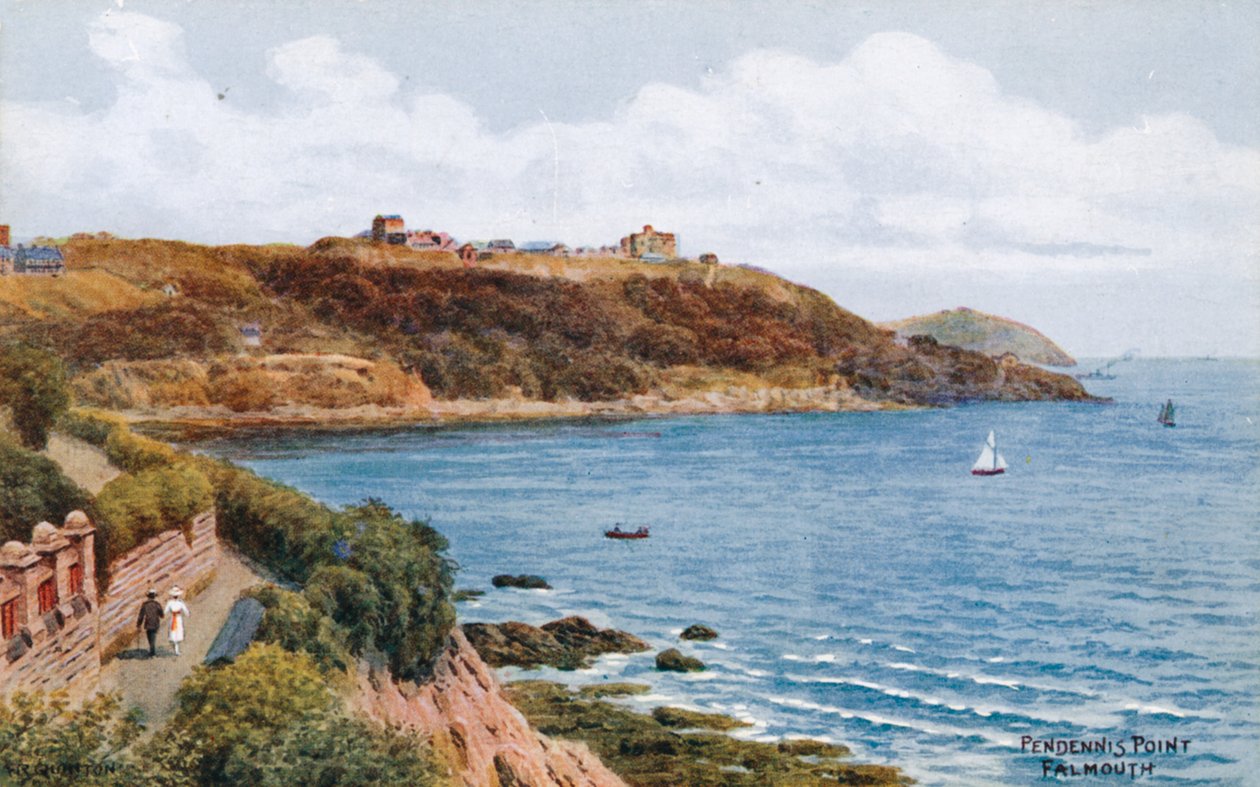 Pendennis Point, Falmouth von Alfred Robert Quinton