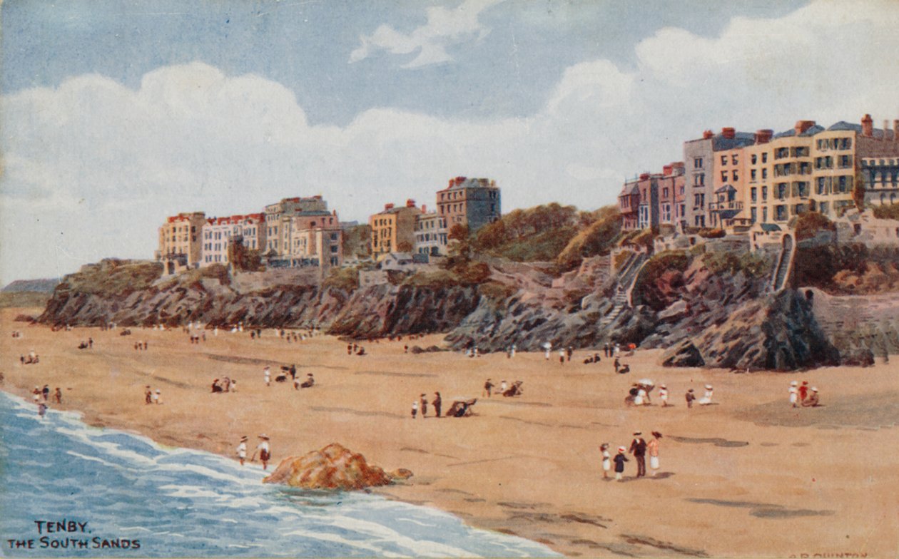 Tenby, The South Sands von Alfred Robert Quinton