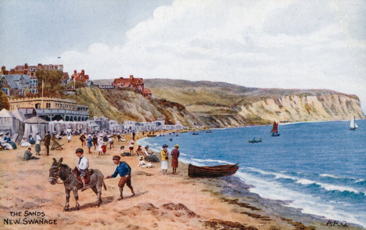 Der Strand, New Swanage von Alfred Robert Quinton