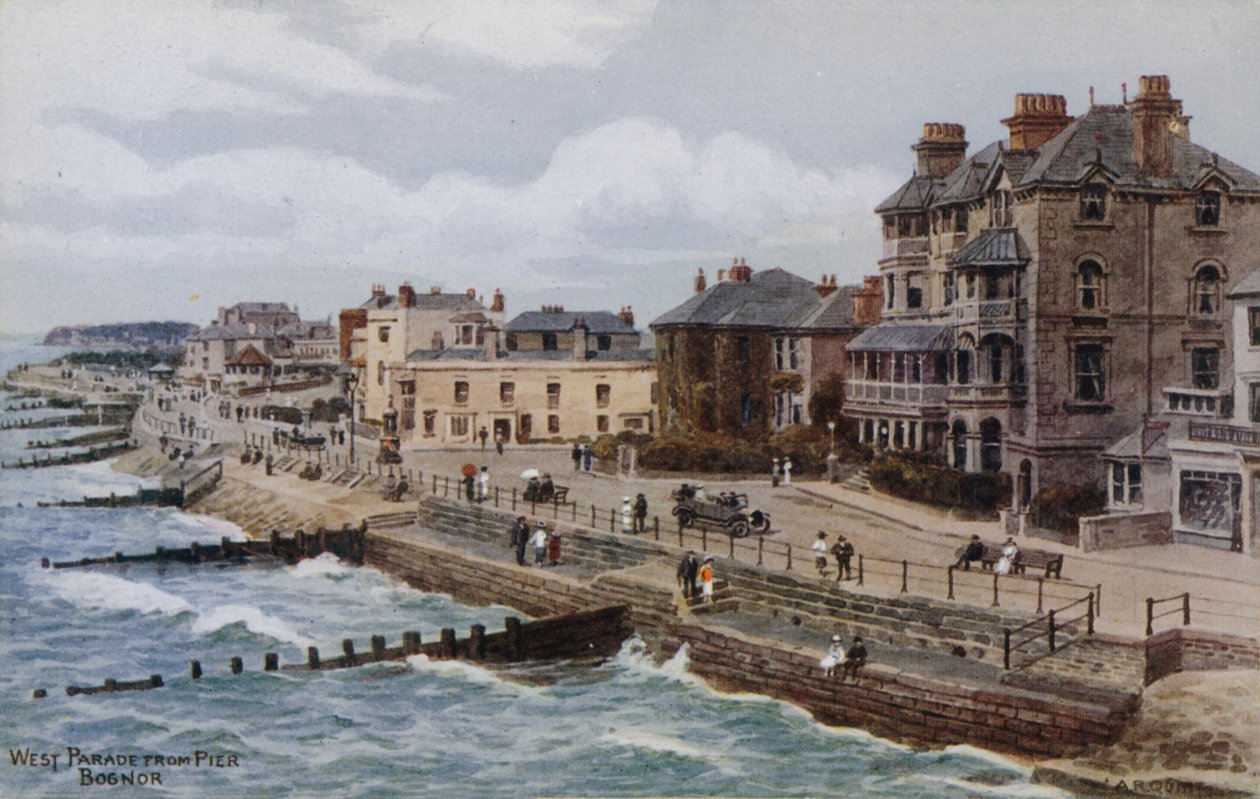 West Parade vom Pier, Bognor von Alfred Robert Quinton