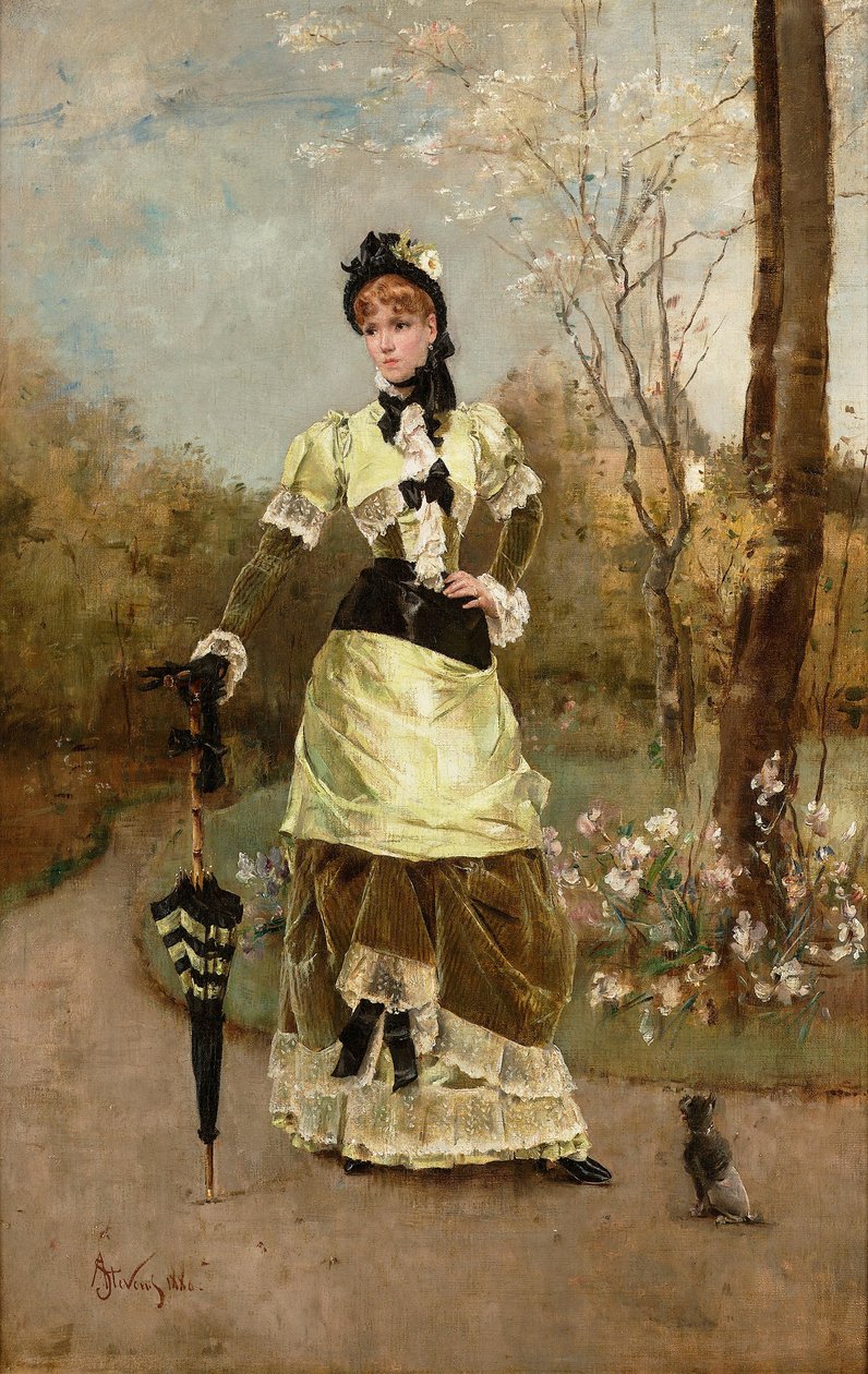 Die Pariserin von Alfred Emile Stevens