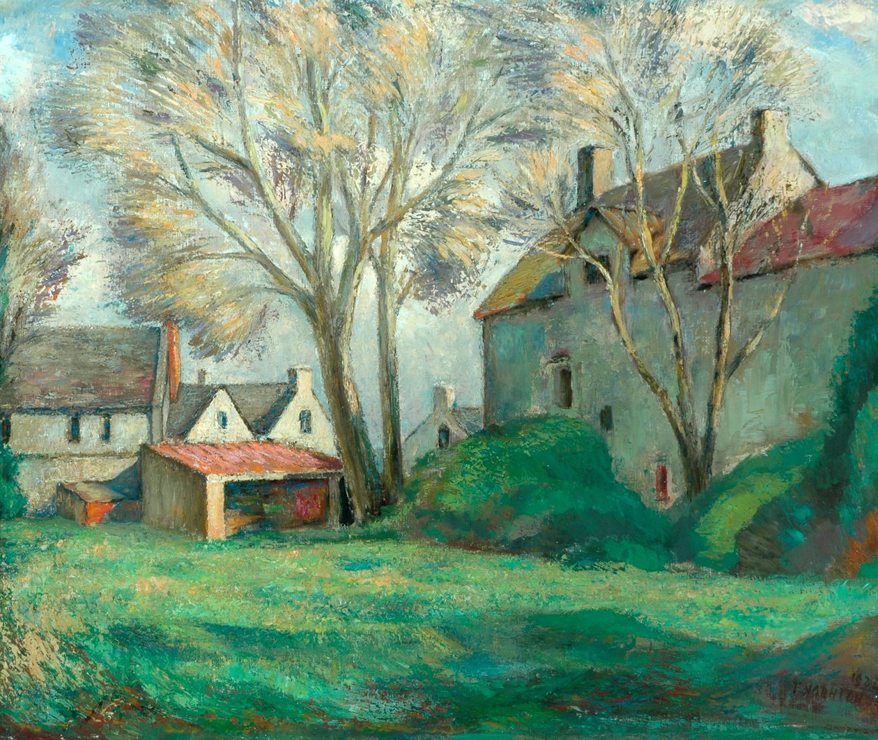 Eine Cotswold-Farm, 1924 von Alfred Thornton