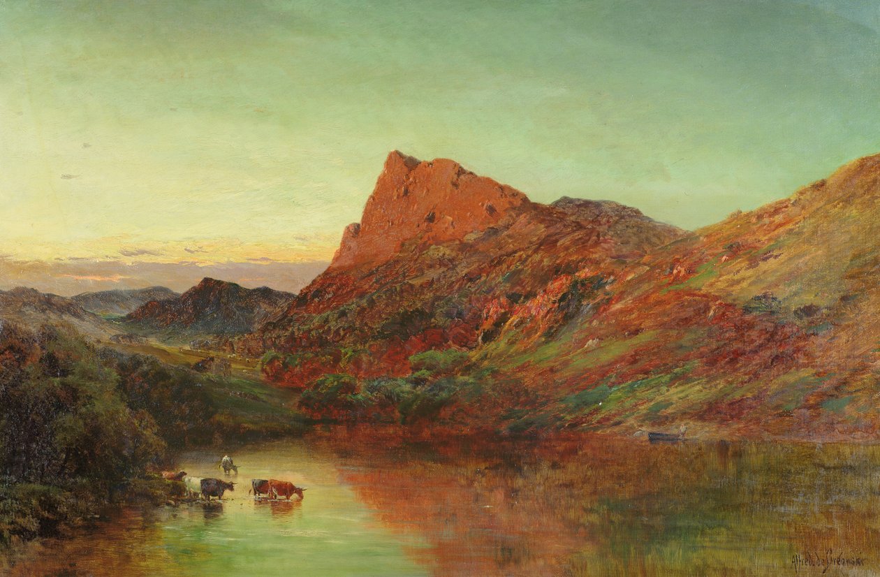 Dolwyddelan von Alfred de Breanski