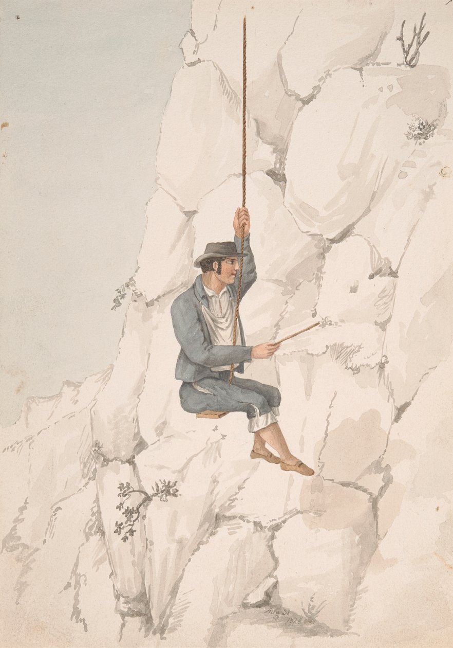 Gomero, Orchilla-Sammler von Alfred Diston