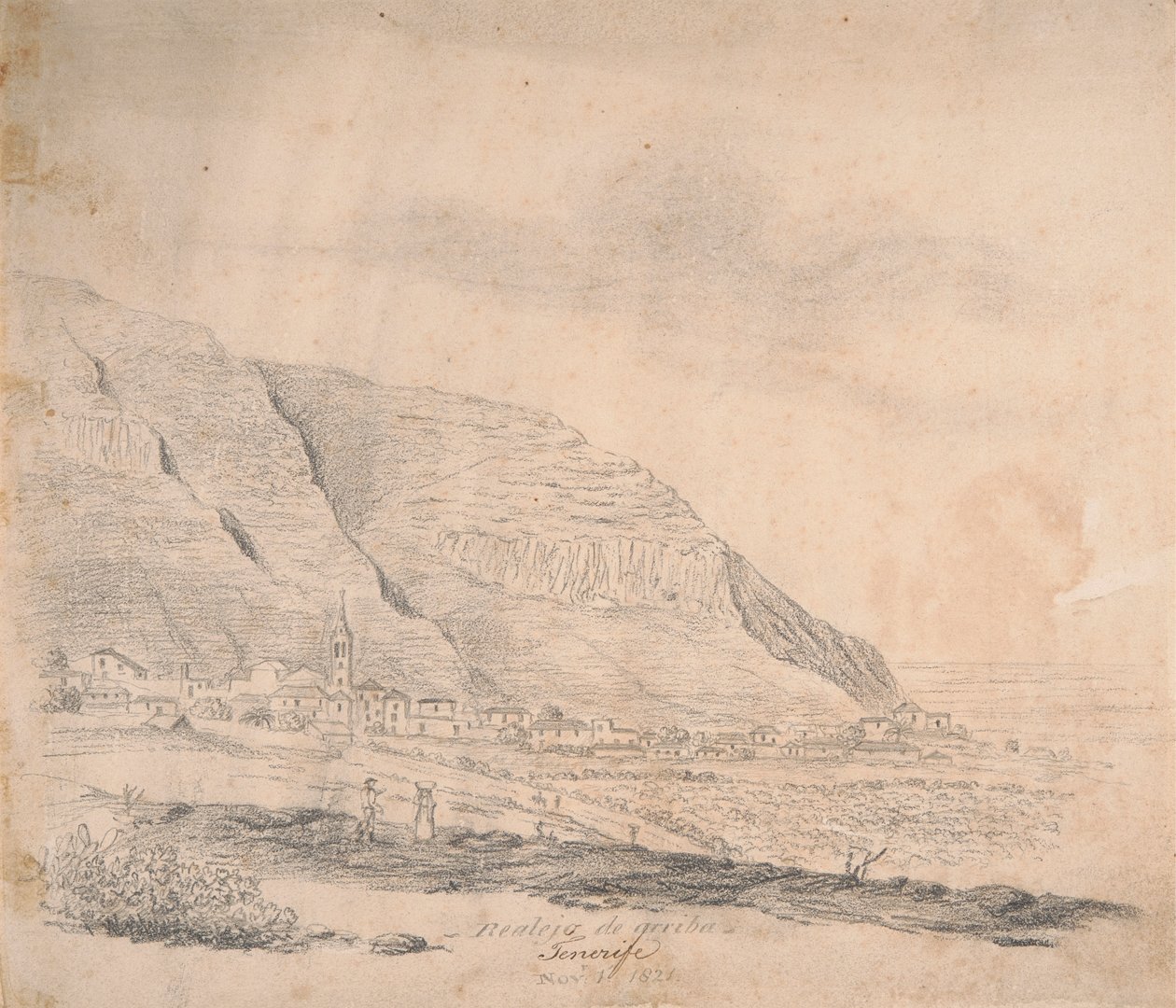 Realejo de arriba, Teneriffa von Alfred Diston
